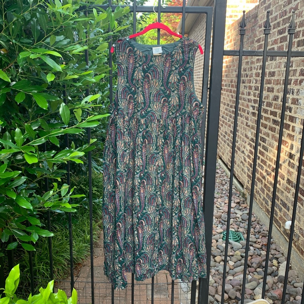 Vintage Laura Ashley Corduroy Jumper Dress